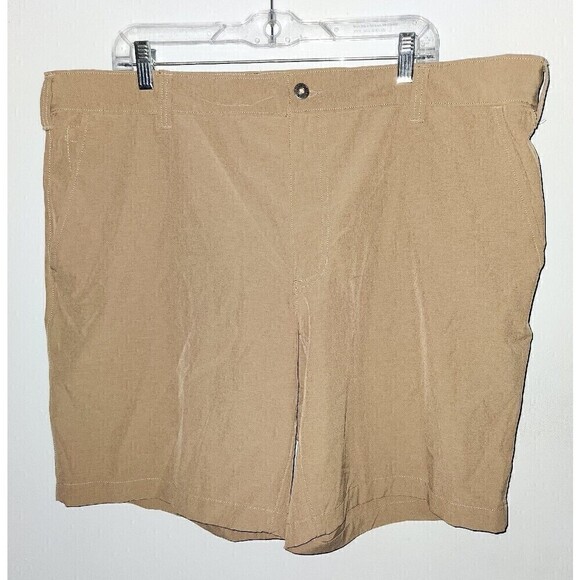 DULUTH TRADING Overachino Shorts 36330 Stretch 40 Khaki Beige - Picture 1 of 4